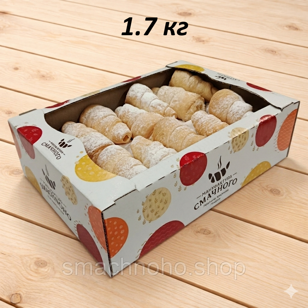 Тістечко листкове «Трубочка з вершками»                      — 1.70 кг