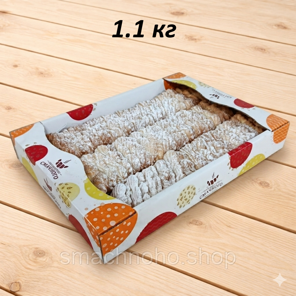 Печиво «Косичка пісочна»                                     — 1.10 кг