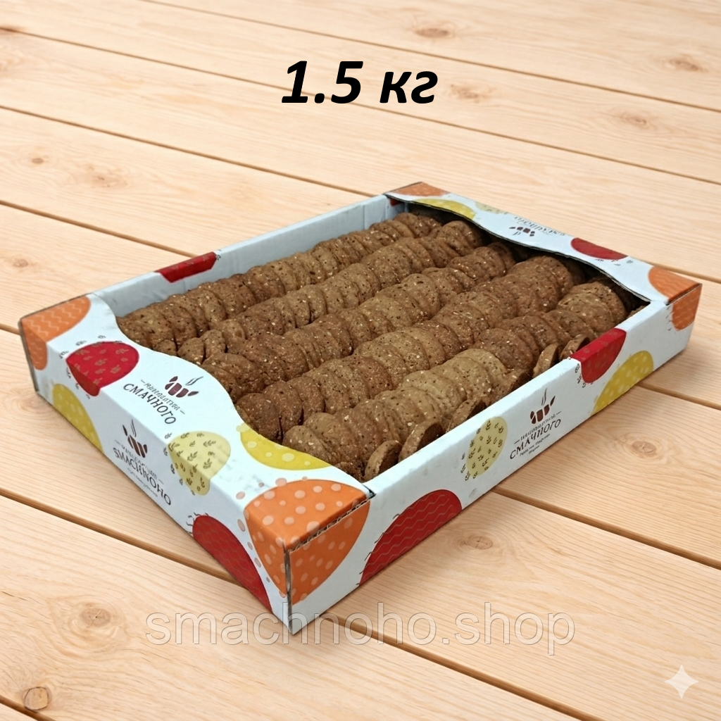 Печиво «Медове зі злаками»                                   — 1.50 кг