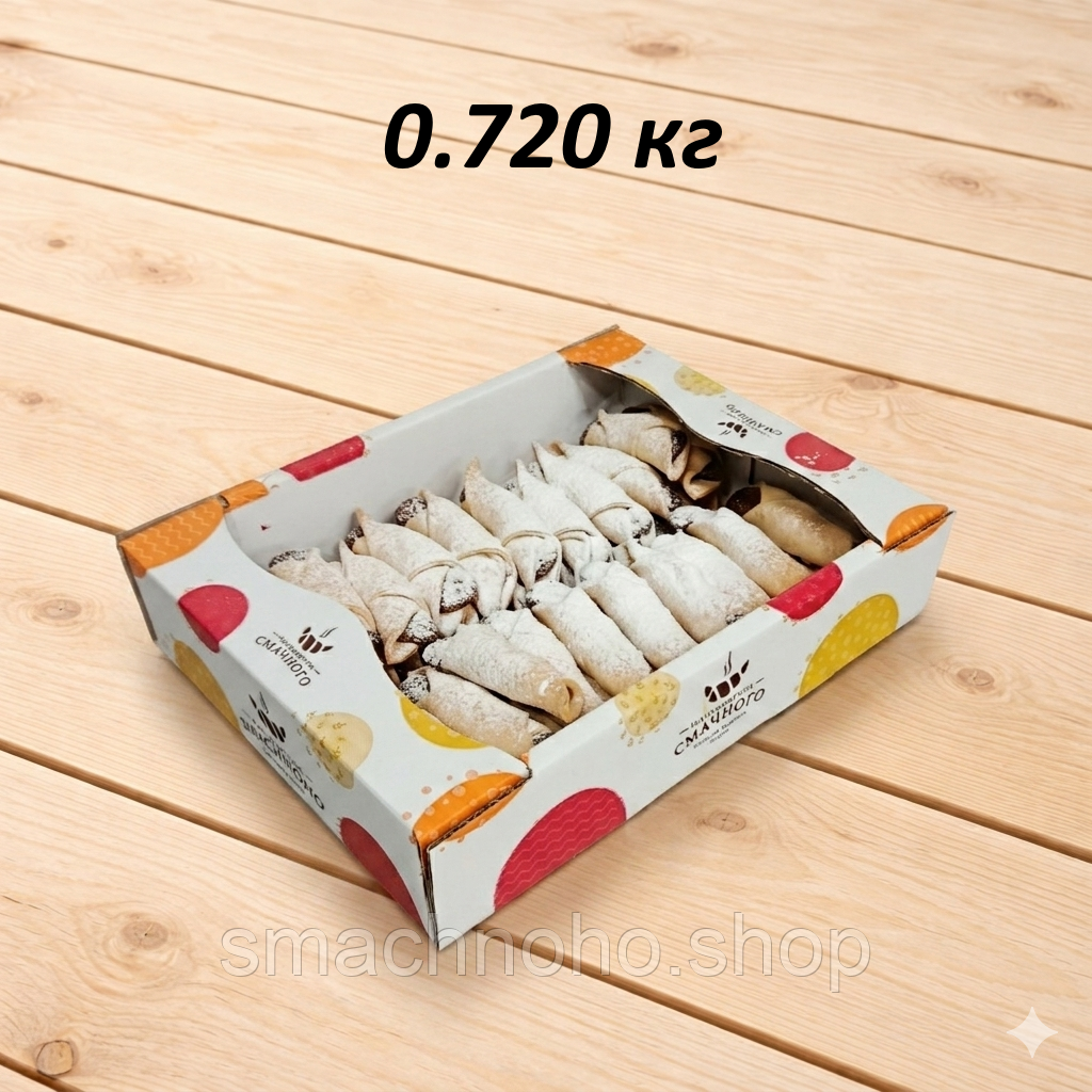 Печиво «Рогалик міні»                                        — 0.72 кг