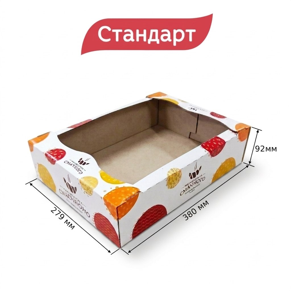 Тістечко «Буше медове»                                       — ящик, 1.15 кг