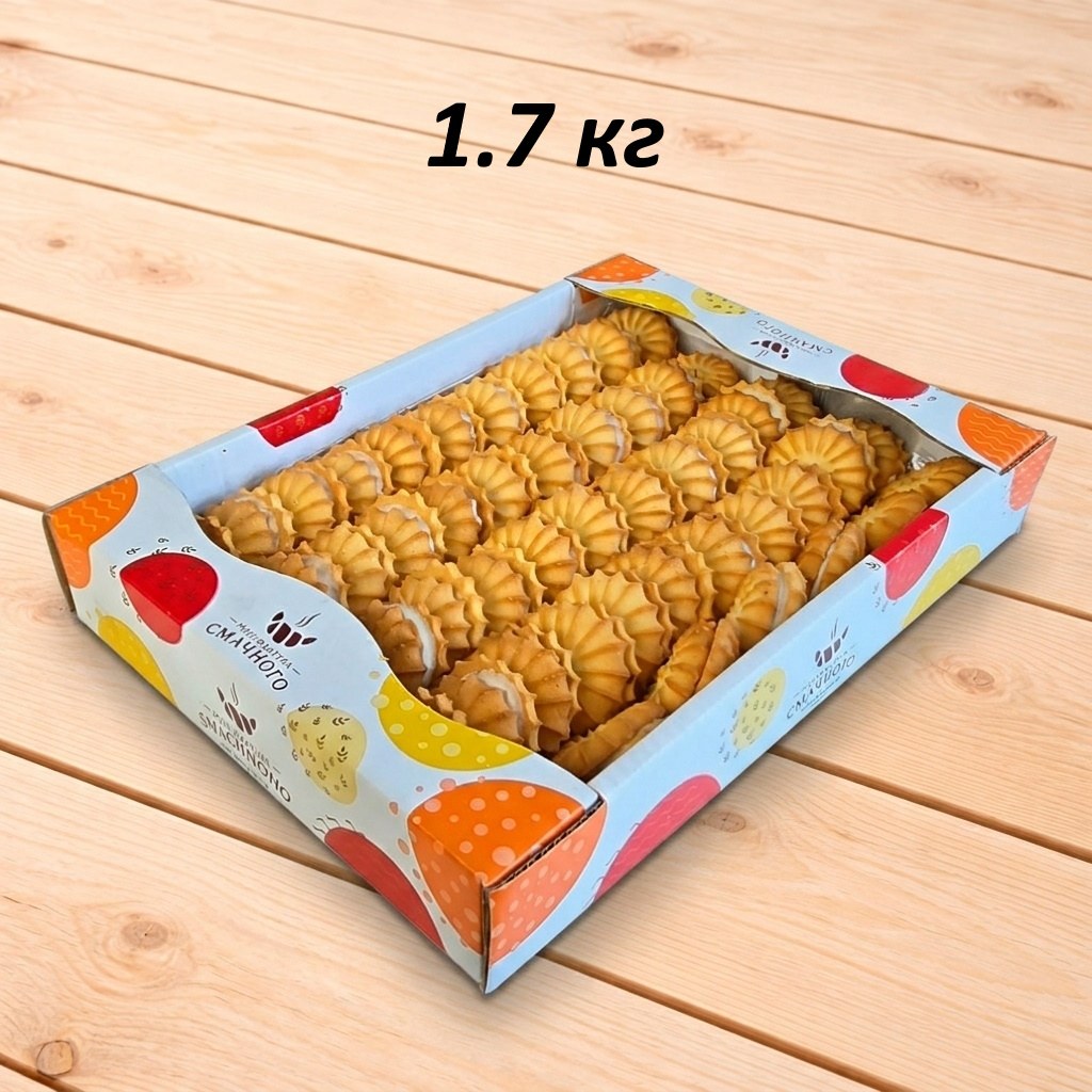 Печиво «Барвінок» пряжене молоком                            — 1.70 кг