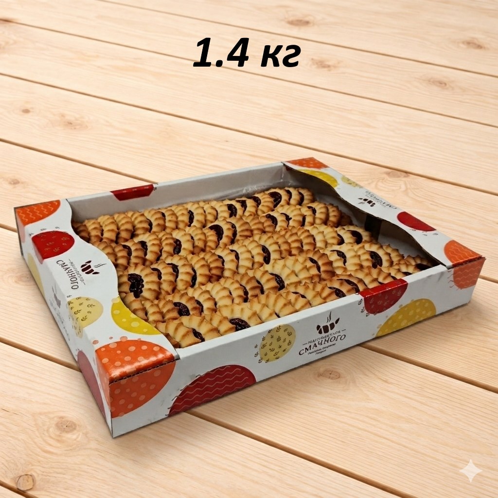 Печиво «Маргаритка»                                          — 1.40 кг